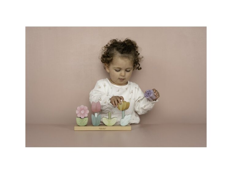 Little Dutch Kvety drevené skladacie Fairy Garden