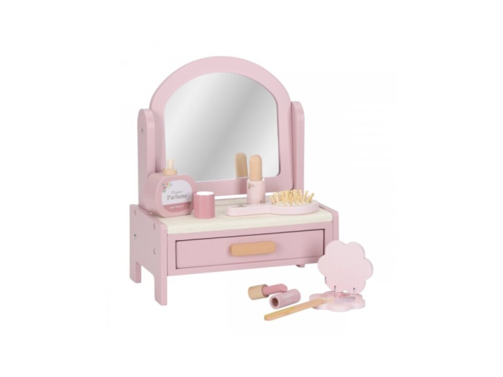 Little Dutch Toaletný stolík drevený Pink