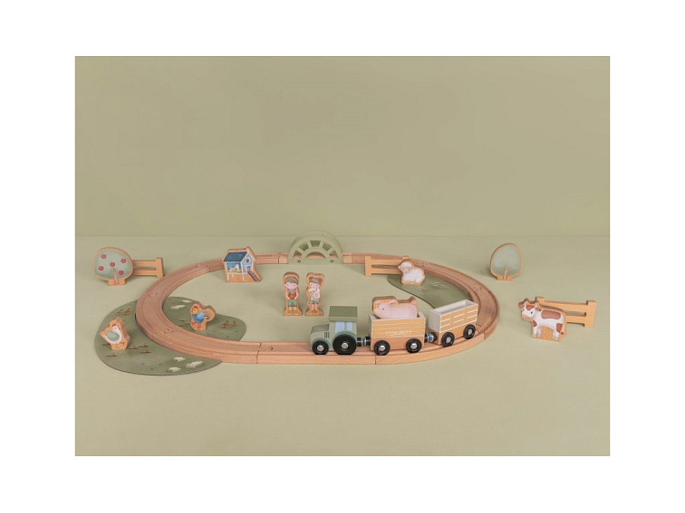 Little Dutch Vláčikodráha drevená Farma