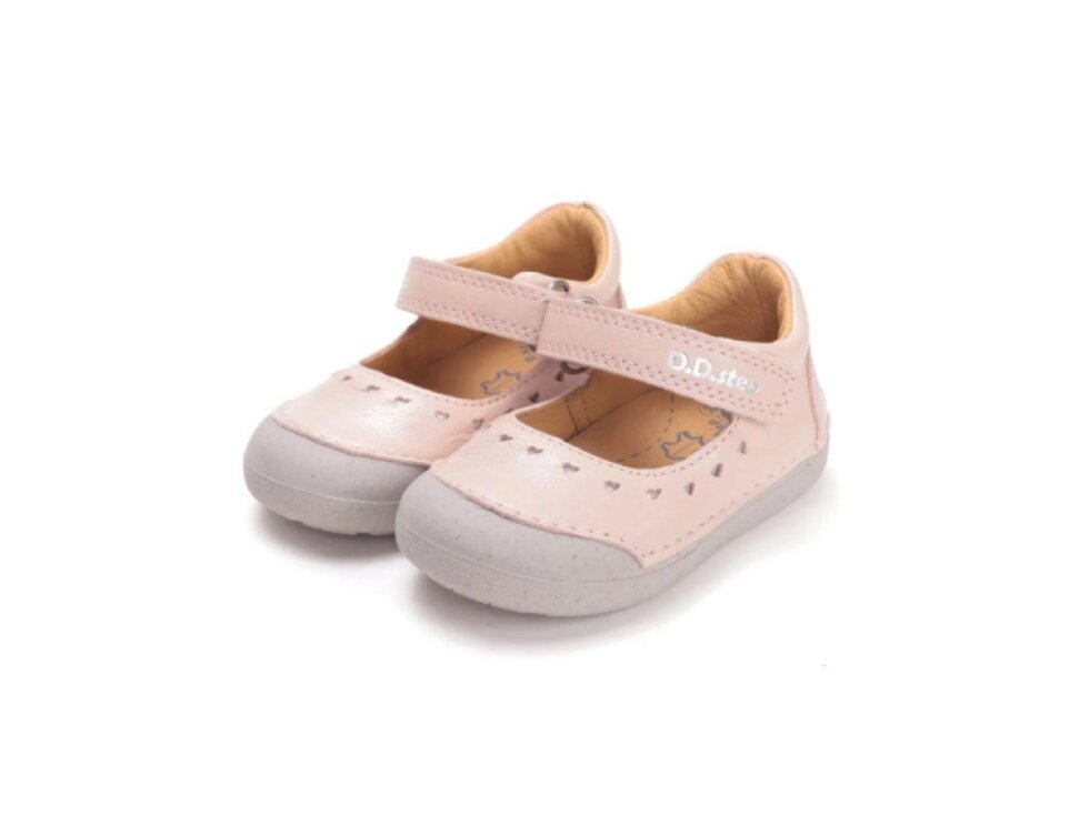 D.D. Step - Dievčenské balerínky H066-61513 Baby Pink