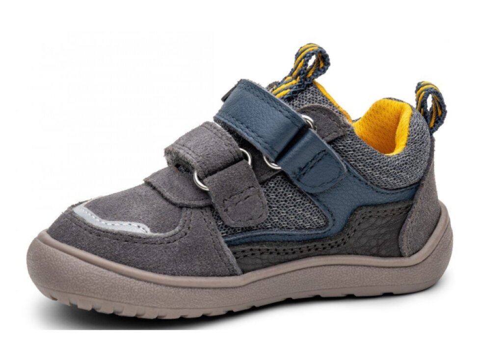 Protetika - Detské chlapčenské barefoot topánky KAMERON GRIS