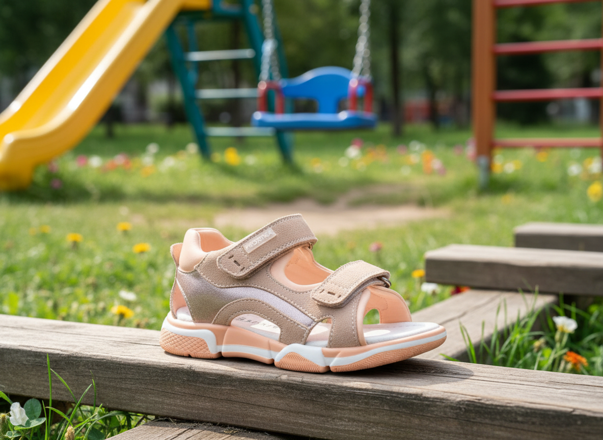 Protetika - Detské dievčenské sandálky LEJLA