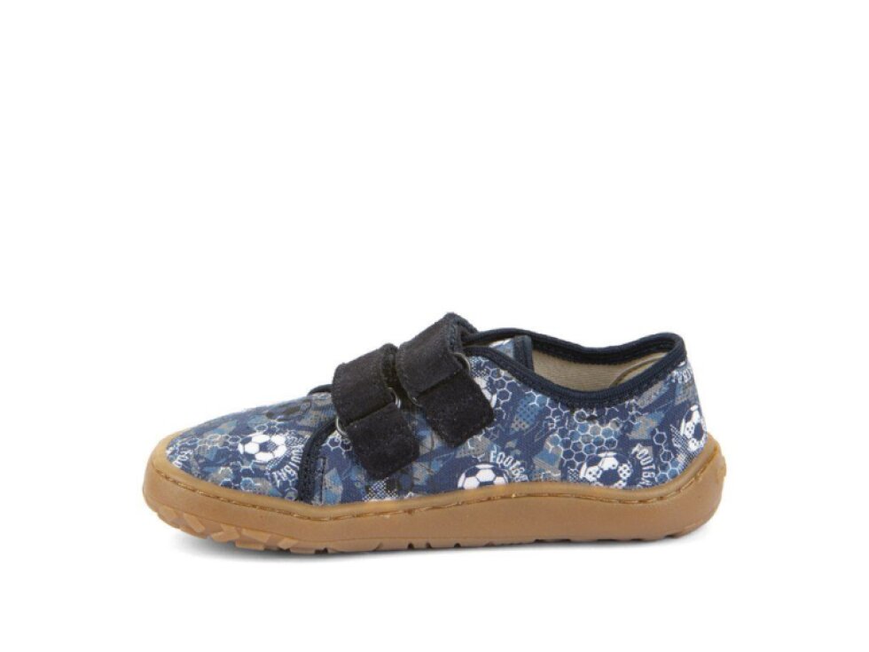Froddo - Detské barefoot plátenky Canvas G1700440-7 Blue