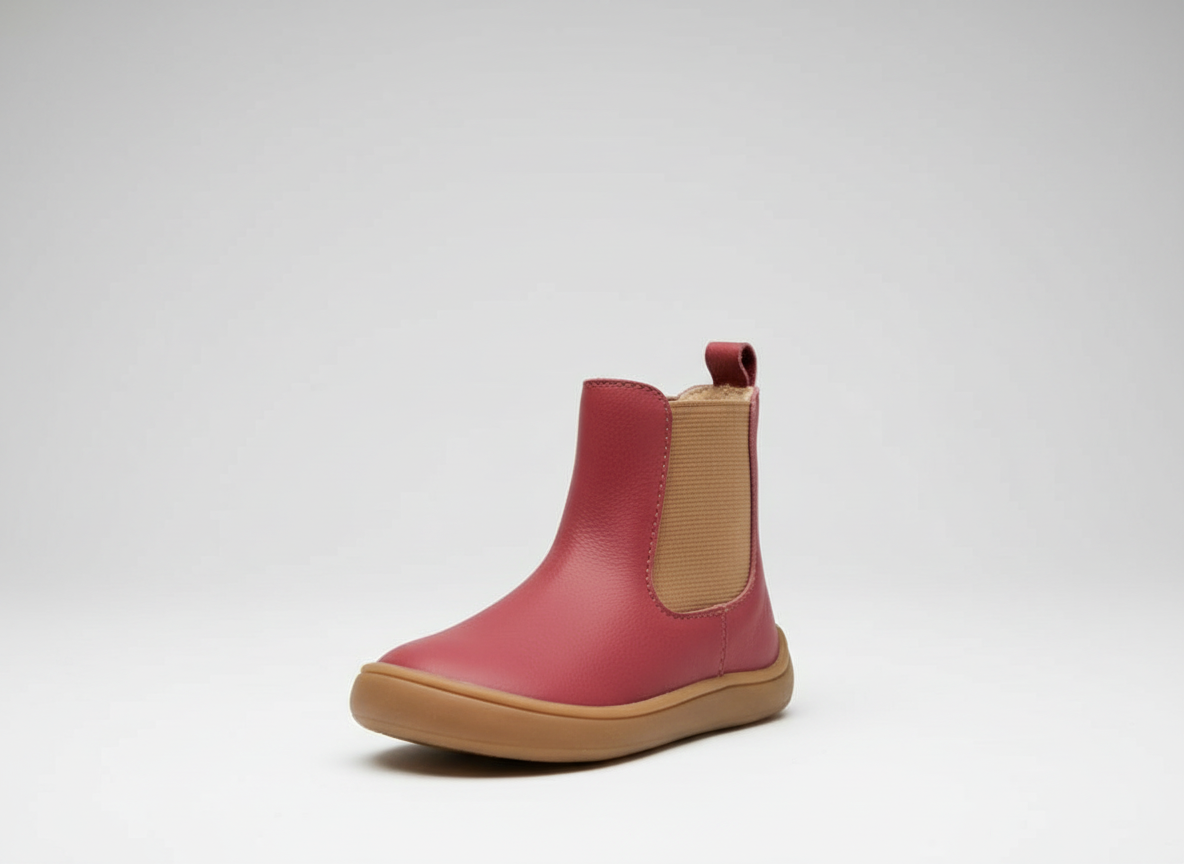 Protetika - Detské barefoot topánky TITA terakota