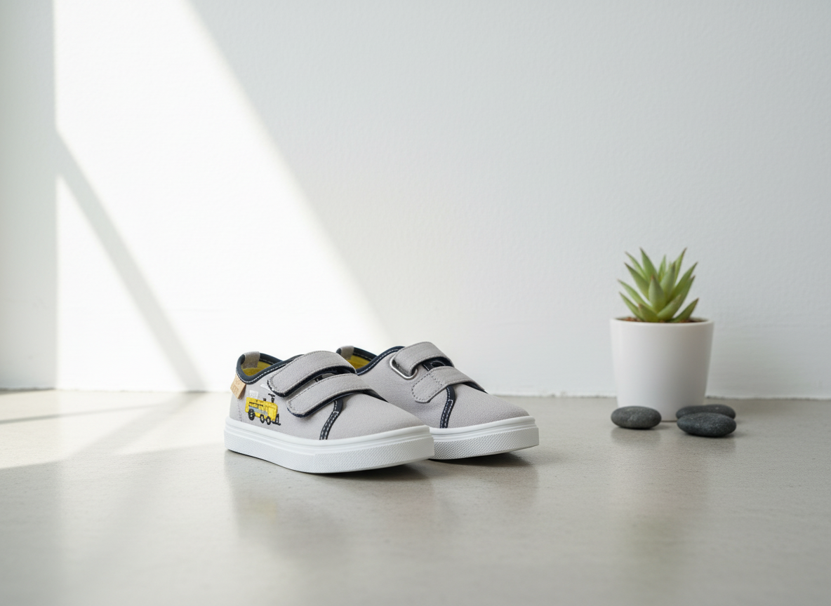 D.D. Step - Detské tenisky pre chlapca - Vláčik CSB-112AM
