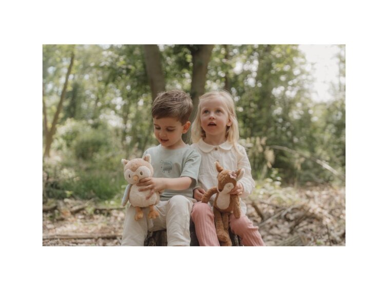 Little Dutch Srnka plyšová dlhé nohy Fairy Garden