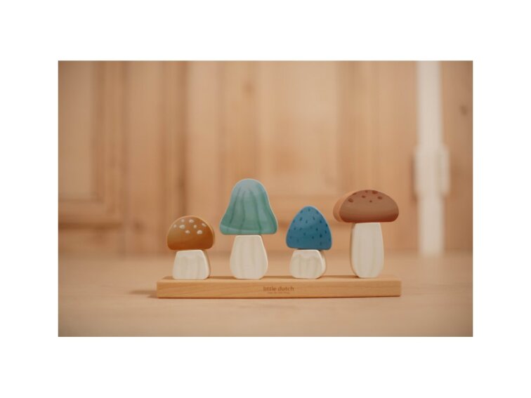 Little Dutch Huby drevené skladacie Forest Friends