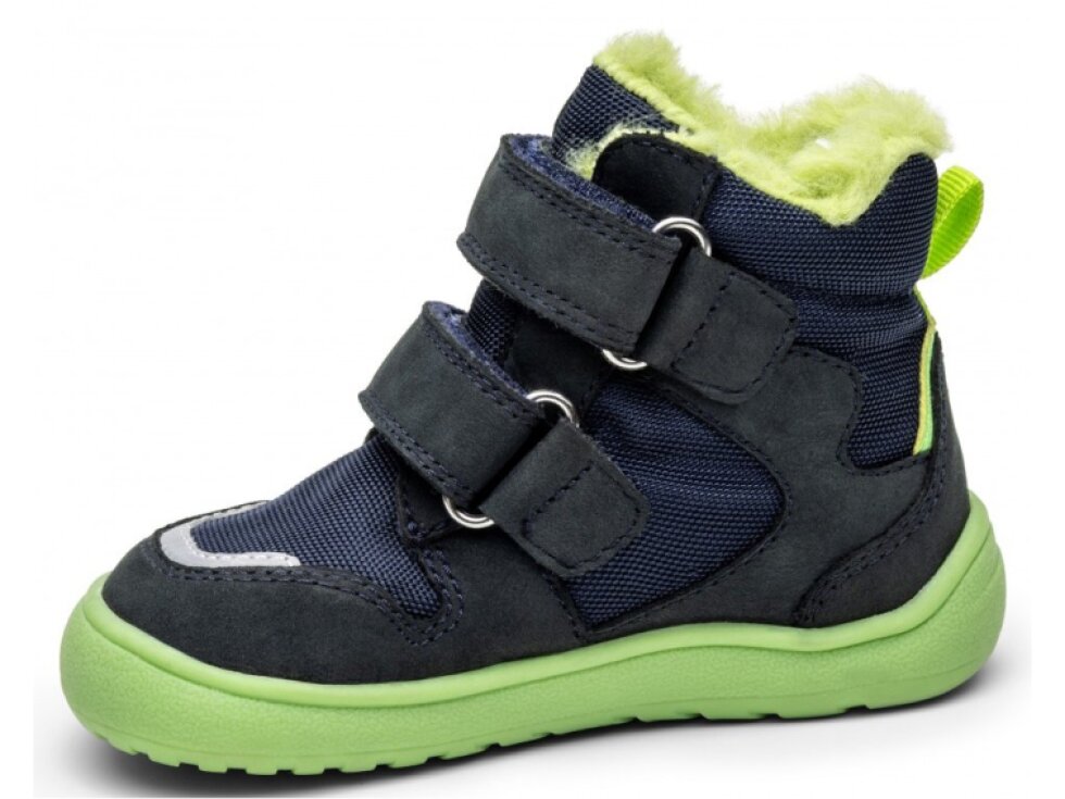 Protetika - Detské zimné barefoot topánky GERO GREEN