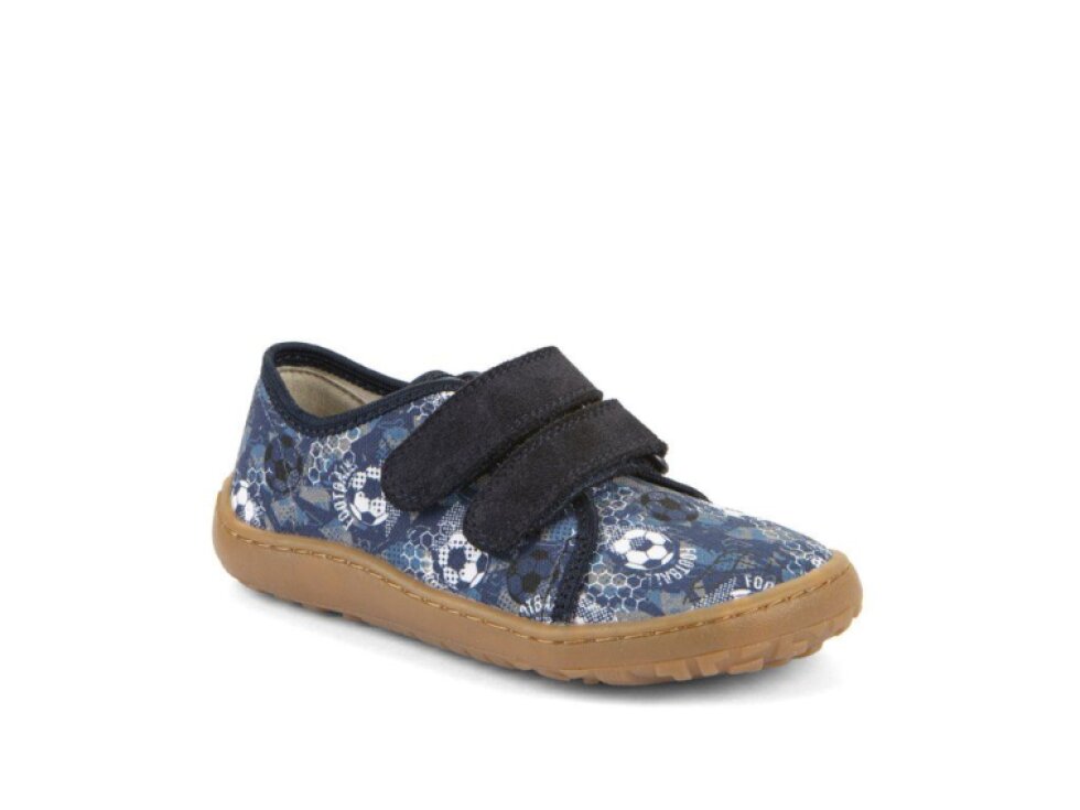 Froddo - Detské barefoot plátenky Canvas G1700440-7 Blue
