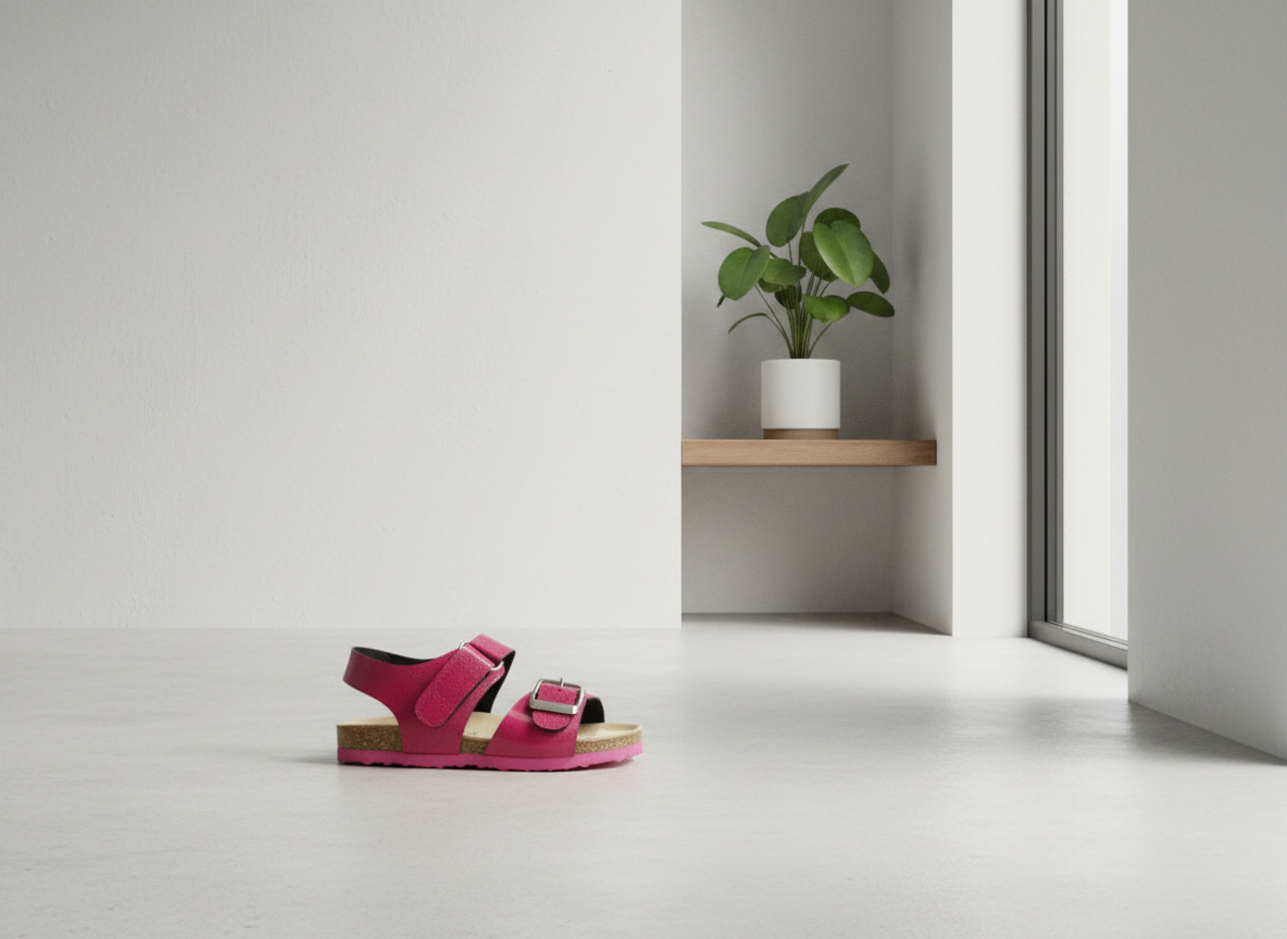 Protetika - Detské rehabilitačné sandálky ORS T97 Malinová