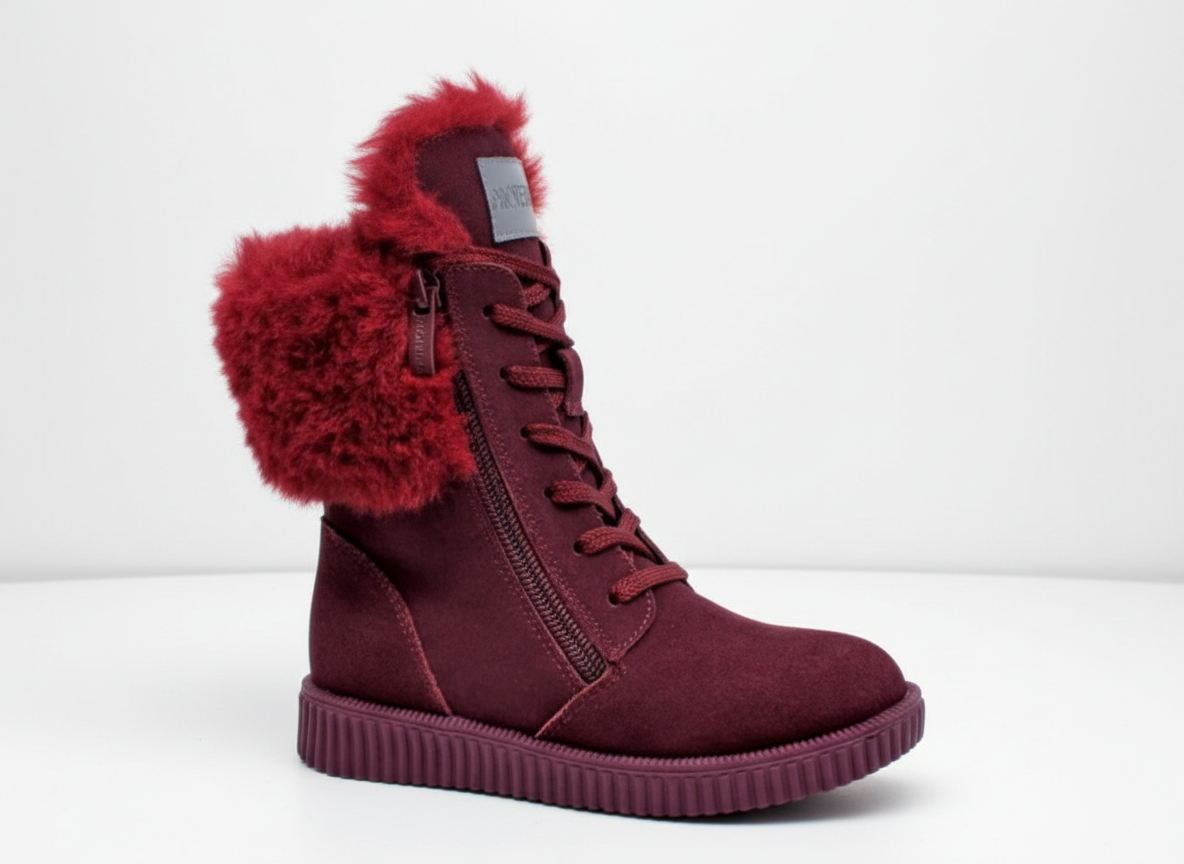 Protetika - Detské zimné topánky KAJA BORDO