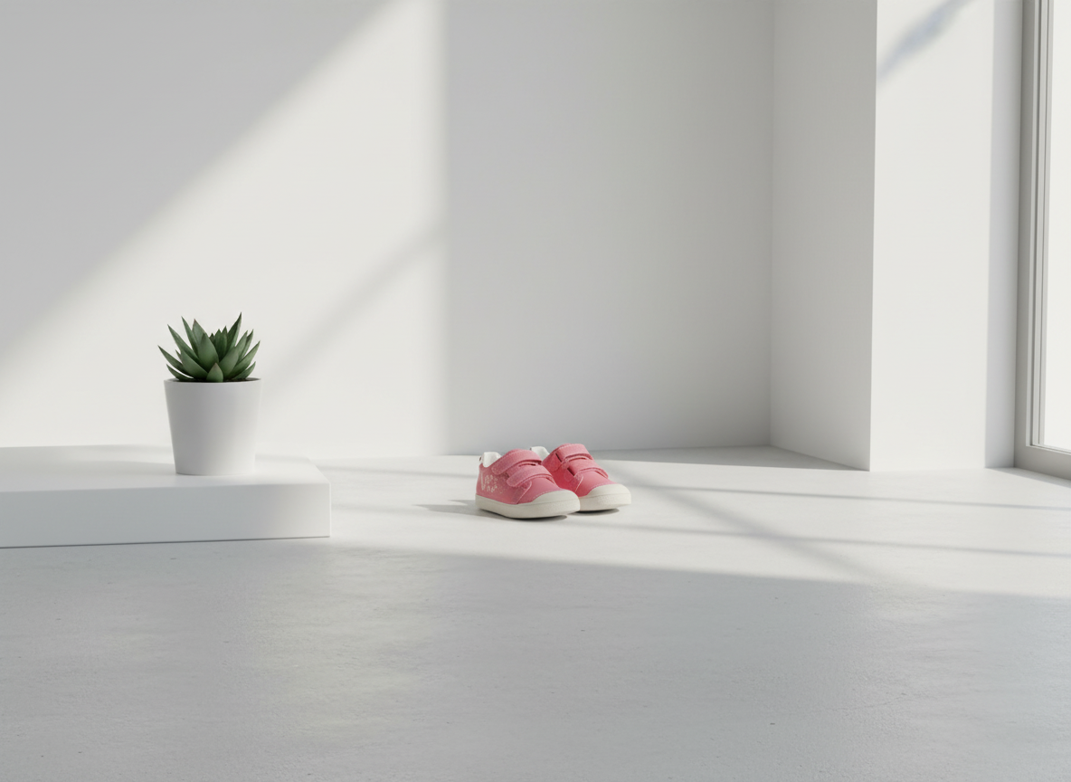 D.D. Step - Detské dievčenské tenisky LOVE - Dark Pink