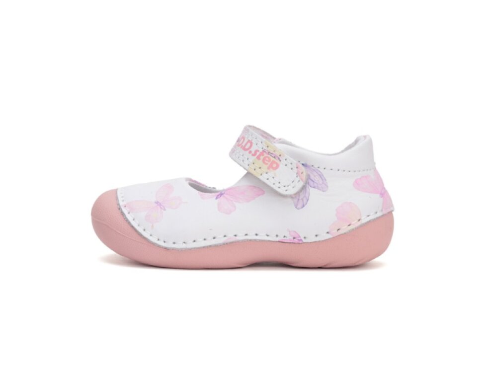 D.D. Step - Dievčenské balerínky G015-51291 White