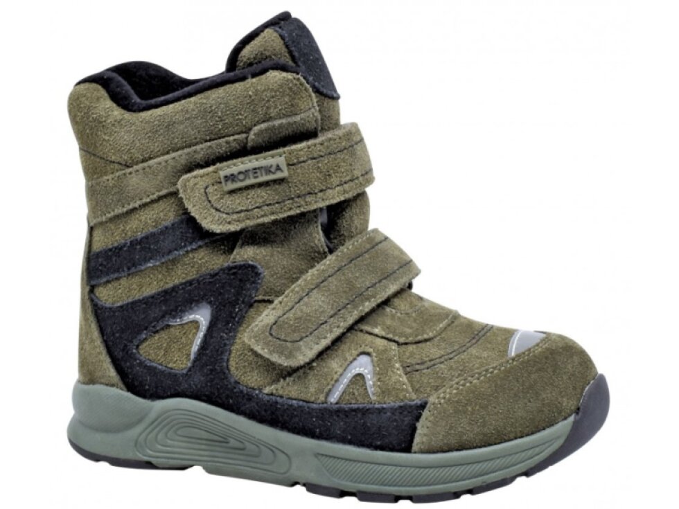 Protetika - Detské zimné topánky RAFAEL KHAKI s PRO-TEX membránou
