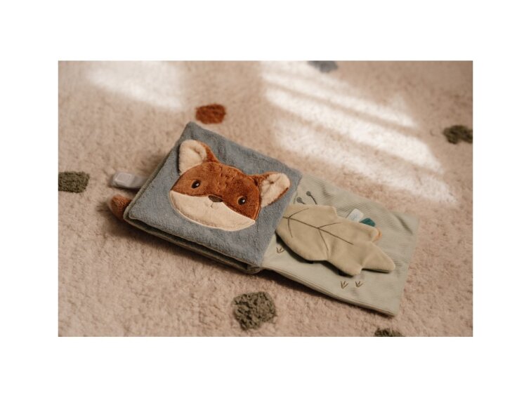 Little Dutch Textilná knižka s aktivitami Forest Friends