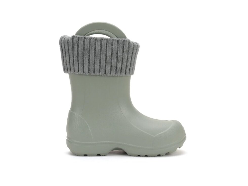 D.D. Step - Detské dievčenské gumáky I106-52182 Water Lilly Green