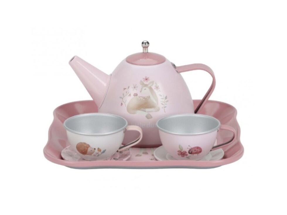 Little Dutch Čajový set v kufríku Fairy Garden