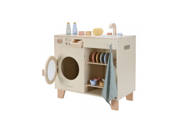 Little Dutch Práčka drevená