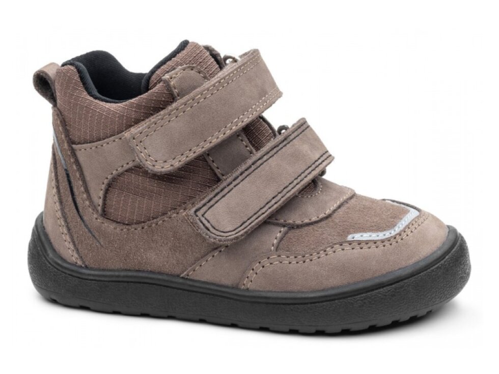 Protetika - Detské prechodné barefoot topánky BANET BROWN