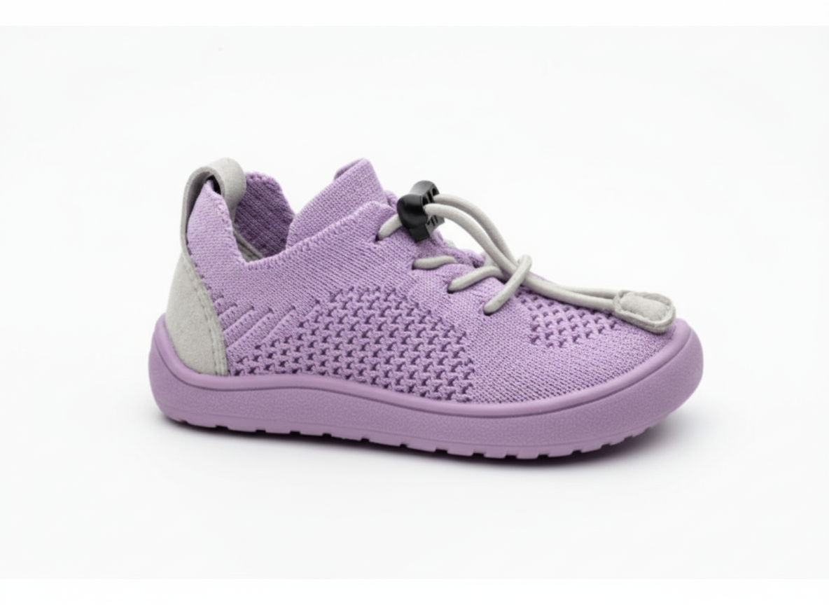 Protetika - Detské prechodné barefoot tenisky GAEL PURPLE