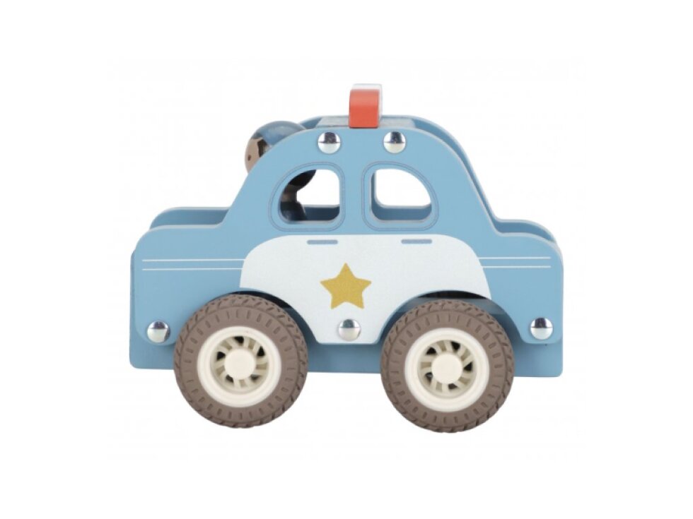 Little Dutch Policajné auto drevené