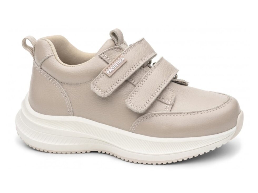 Protetika - Detské dievčenské prechodné topánky KIARA BEIGE
