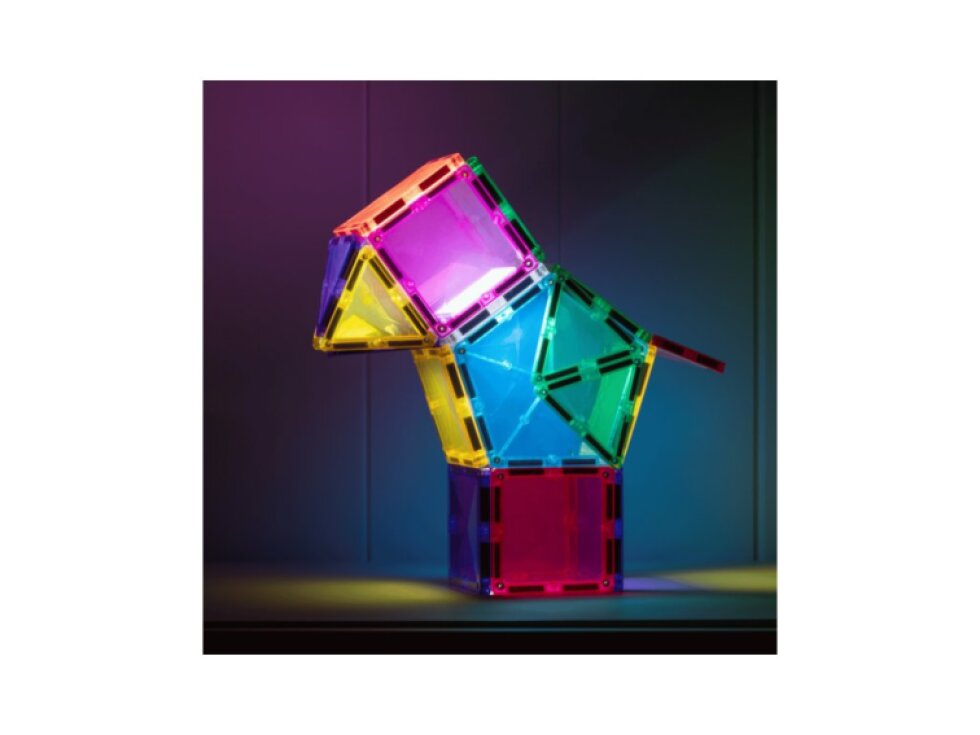 Connetix magnetická stavebnica - Light Star Pack 28 ks