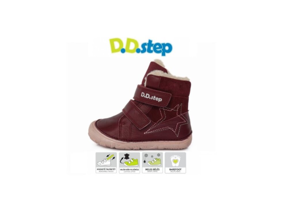 D.D. Step - Dievčenské zimné topánky W073-688C