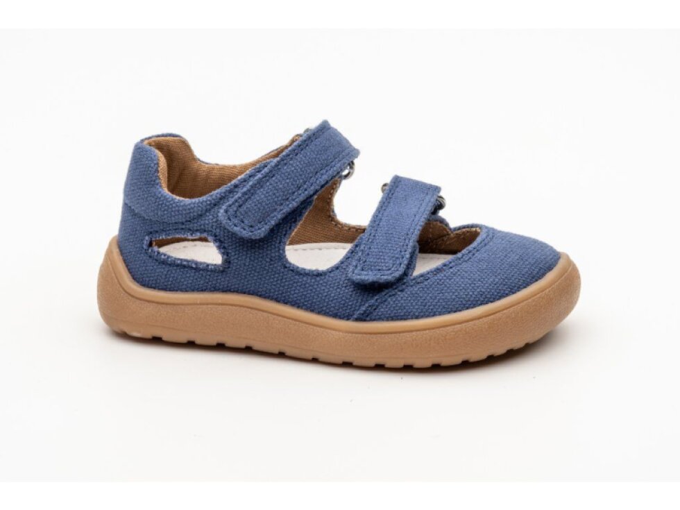 Protetika - Detské chlapčenské barefoot sandále TAFI DENIM