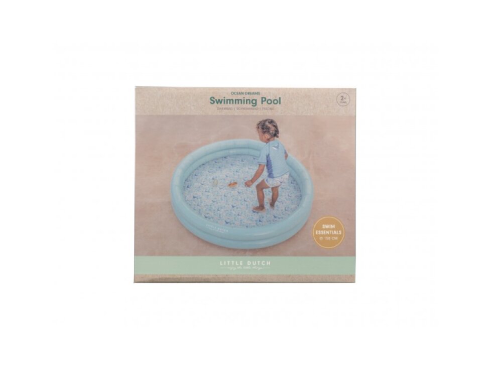 Little Dutch Nafukovací bazénik 150 cm Ocean Dreams Blue