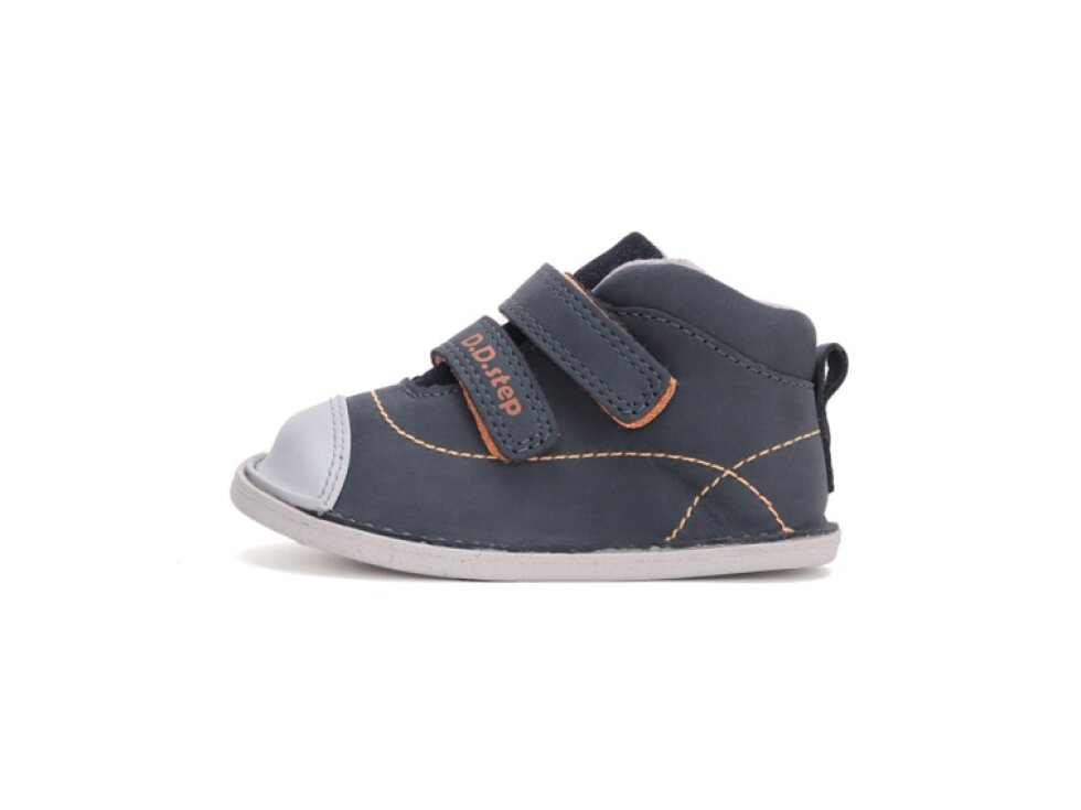D.D. Step - Detské prechodné barefoot topánky A085-42565A - Royal Blue