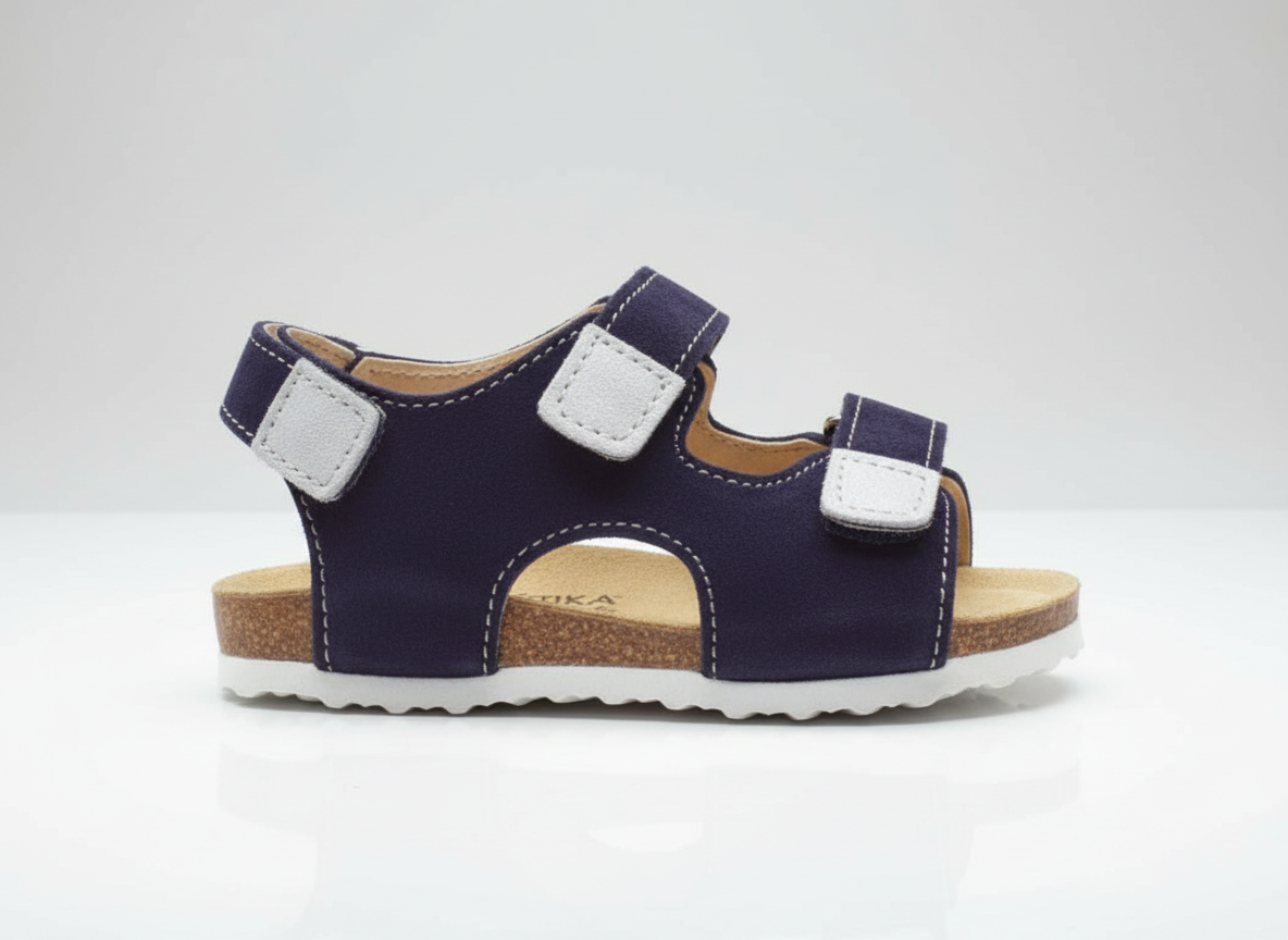 Protetika - Detské rehabilitačné sandálky T27 RIVA Modrosivá