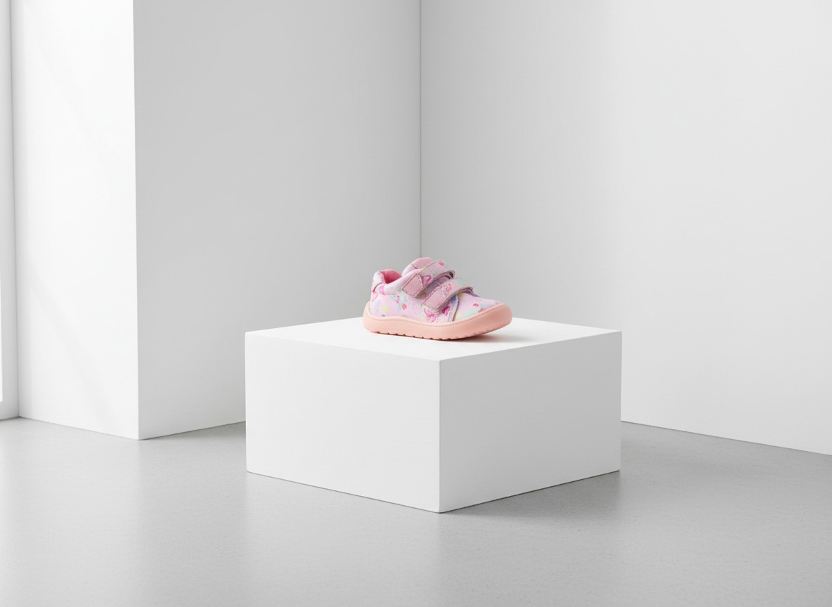 Protetika - Detské prechodné barefoot topánky KORO BUTTERFLY