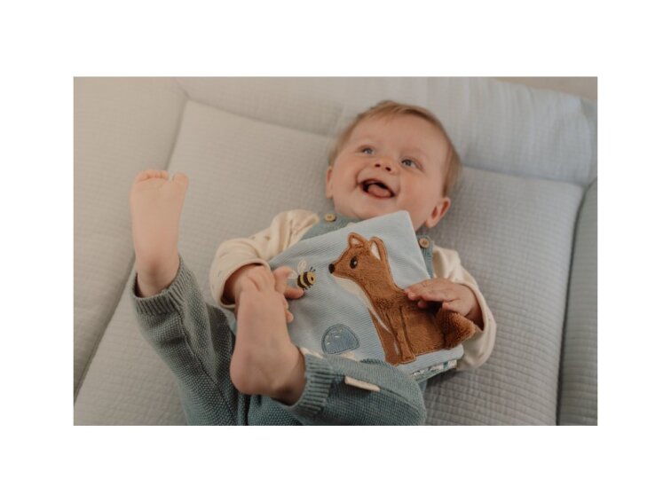 Little Dutch Textilná knižka s aktivitami Forest Friends