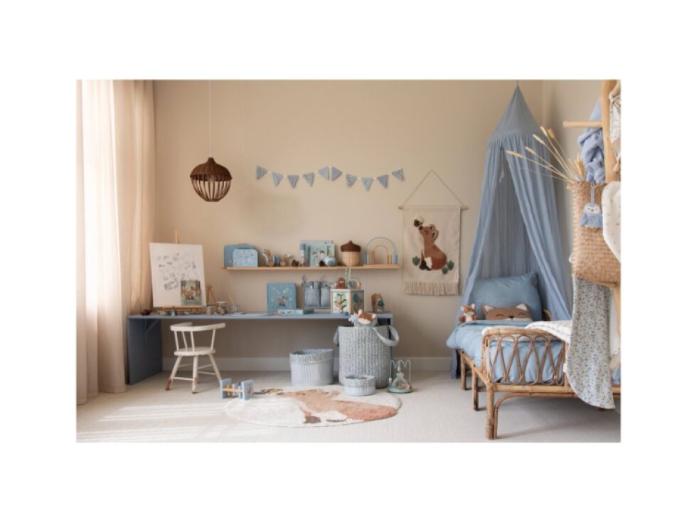 Little Dutch Závesný koberec na stenu líška Forest Friends