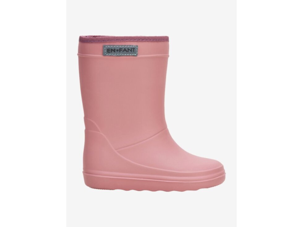 EnFant - Detské termo gumáky Thermo Old Rose