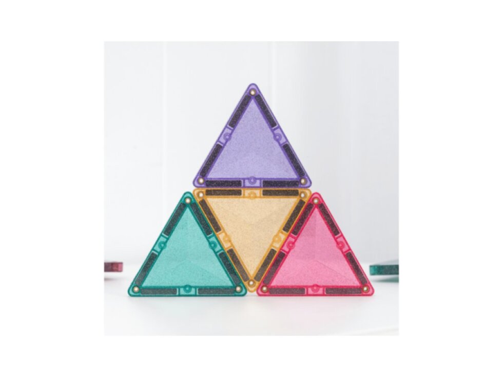 Connetix magnetická stavebnica - Glitter Castle Pack 48 ks