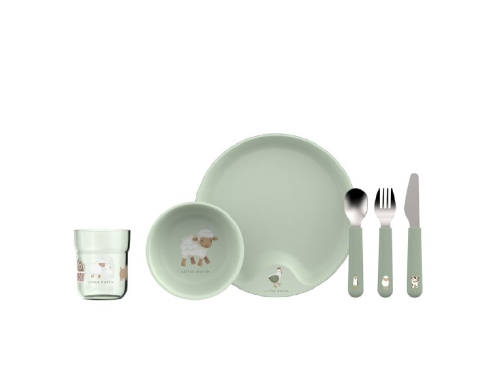 Little Dutch Detská jedálenská sada 6-dielna