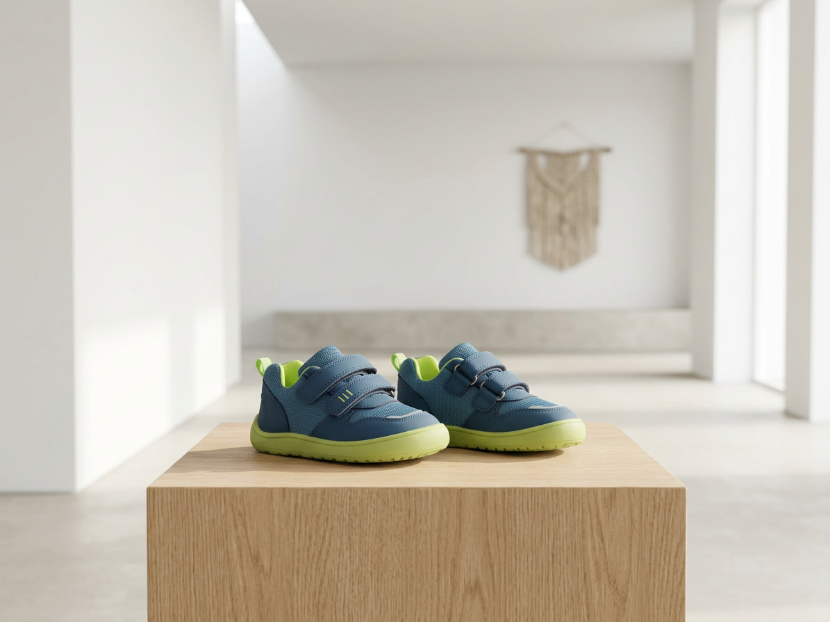 Protetika - Detské prechodné barefoot topánky PERSY JEANS