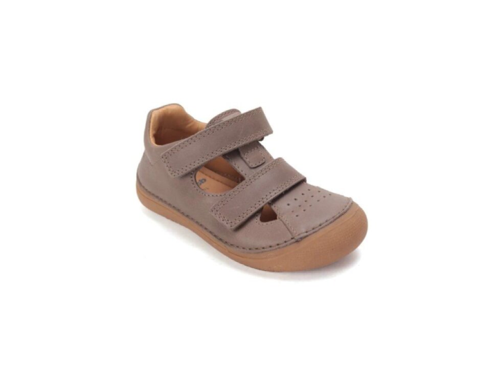 D.D. Step - Detské barefoot sandálky H063-61804A Chocolate