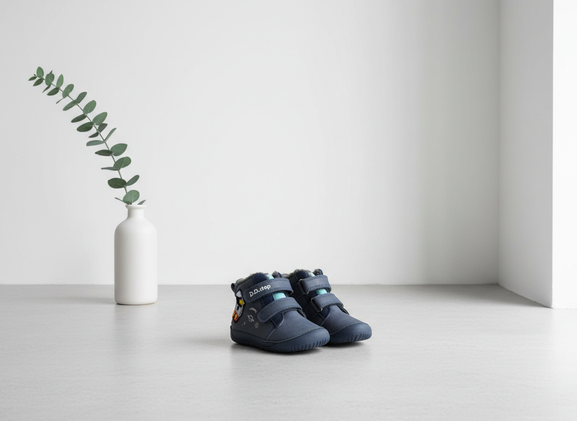 D.D. Step - Dievčenské zimné topánky W070-252