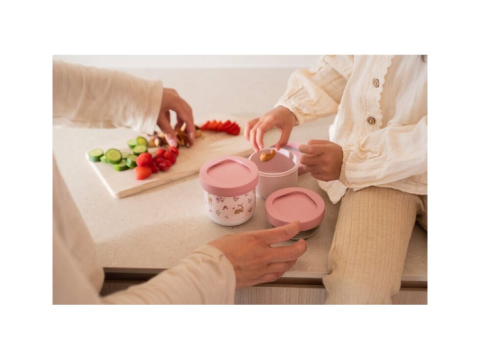 Little Dutch Tégliky na desiatu stohovacie 3 ks