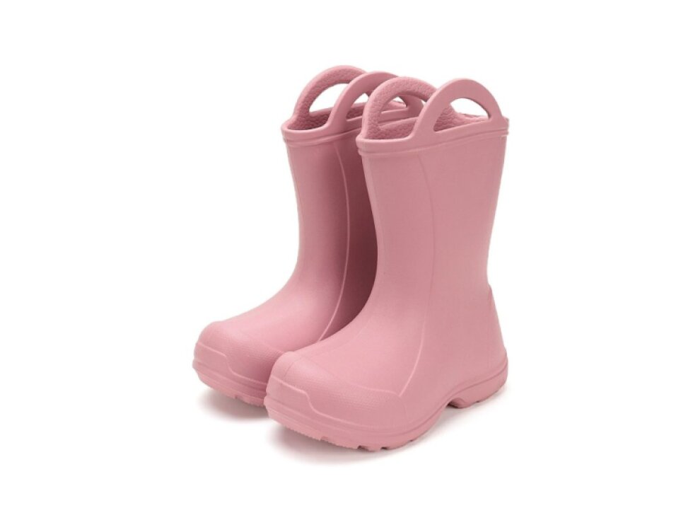 D.D. Step - Detské chlapčenské gumáky I106-52697 Water Lilly Pink