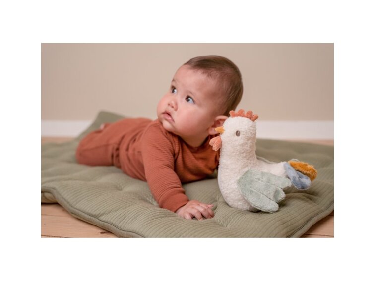 Little Dutch Hojdacia plyšová sliepočka Farma