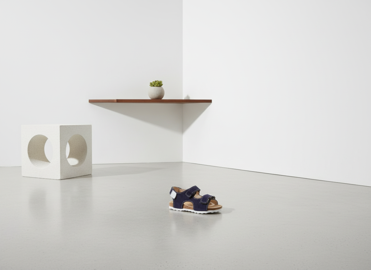 Protetika - Detské rehabilitačné sandálky T27 RIVA Modrosivá