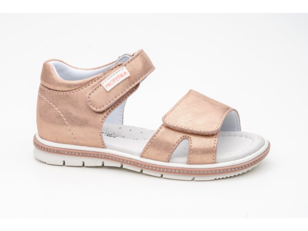 Protetika - Detské dievčenské sandálky ZEVA PINK