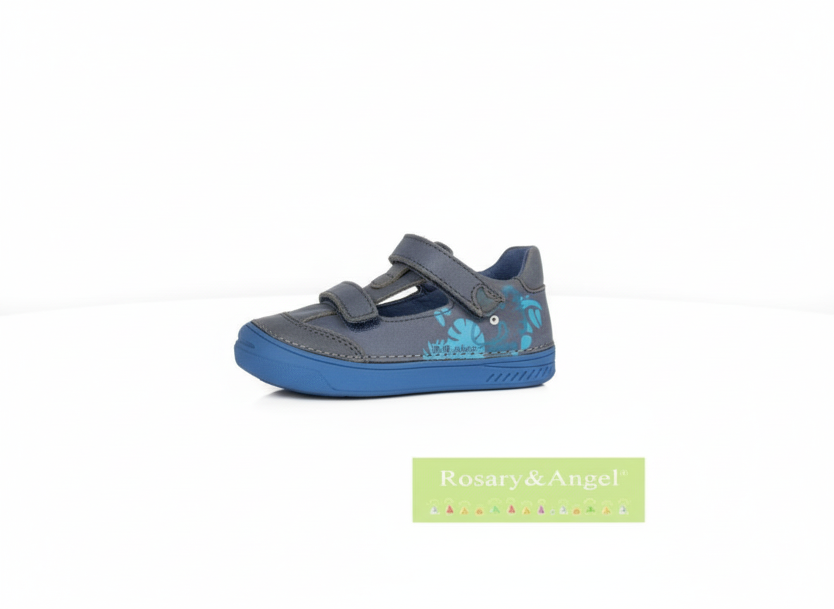 D.D. Step - Detské sandálky - Royal Blue Veľ. 30