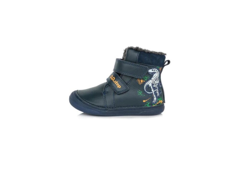 D.D. Step - Detské zimné topánky Dragon Grey- W078-328M