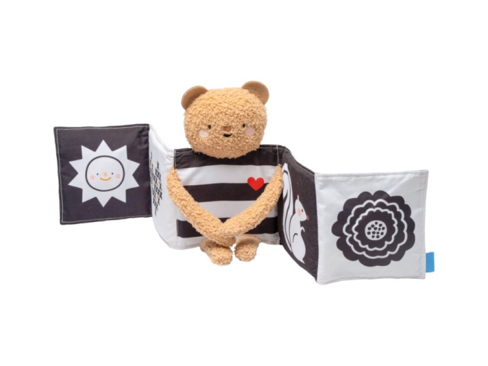 Taf Toys Medvedík plyšový s knižkou Snuggle Bear