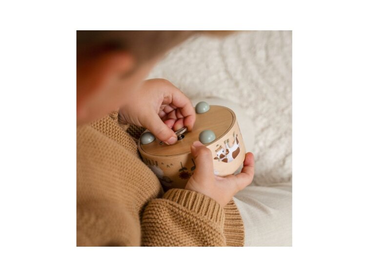 Little Dutch Hudobný box naťahovací Farma